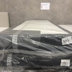 2x  Matras geweven stof met pocket koudschuim, geweven stof grijs